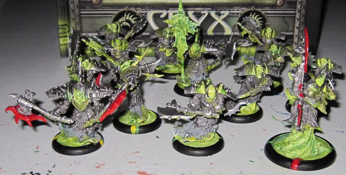 Warmachine Tactics – Cryx: Bane Knights vs. Bane Thralls
