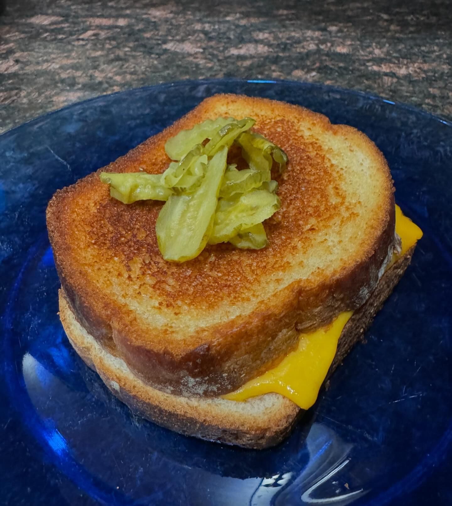 Recipes on Top: Sauteed Dill Pickle Grilled Cheese